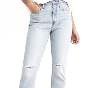 Madewell boyfriend jeans with tags